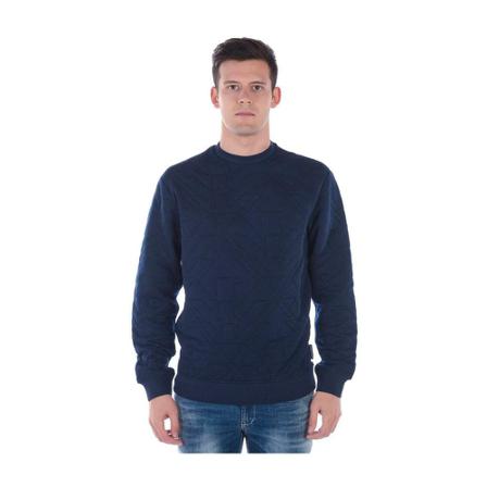 Emporio Armani, sweatshirt Blauw, Heren, Maat:M