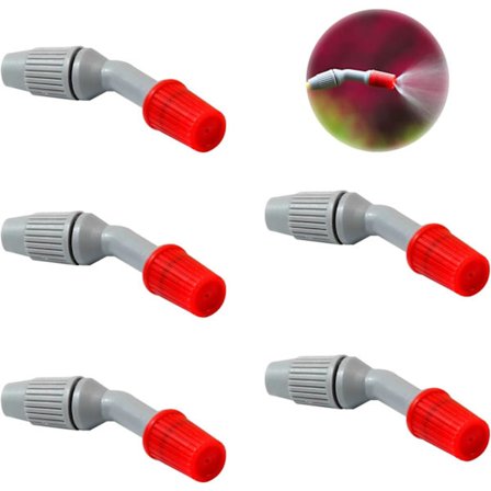 5 stycken spruta munstycken, trädgård bevattning spray tillbehör