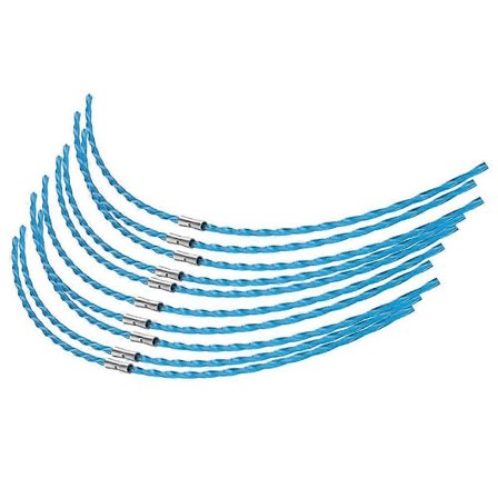 10 stk. A6487 Spoletråder for Black & Decker GL680/GL685/GL690, 3,5 mm Sterke Trimmertråder med Spenne [D]