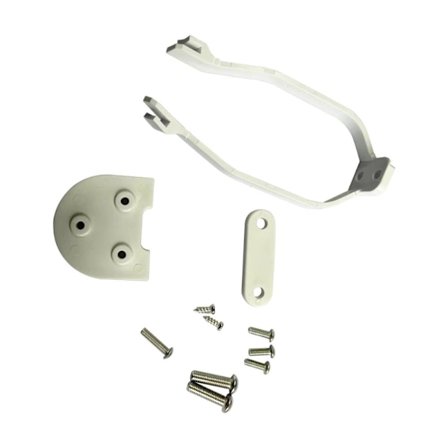 Fender Støttepakke for Mudguard Fender for Xiaomi M365 Scooter - Hvit