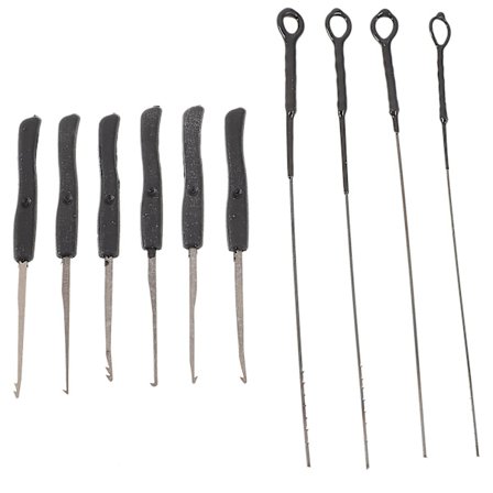 Verktygslåda Kit Borttagning av trasig nyckel Broken Key Pick Set Broken Key Borttagning Krokar Trasiga nyckel Pick Tool Set
