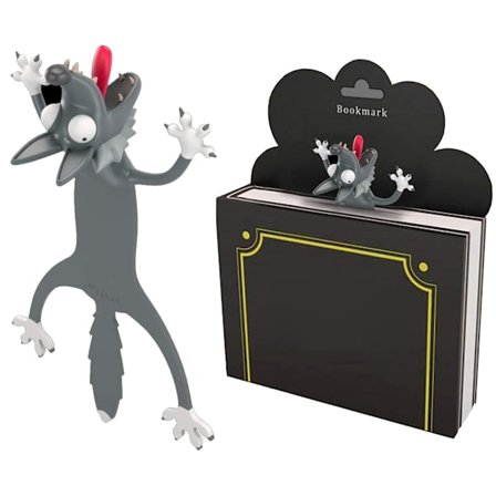 3D Tegneserie Dyre Bokmerke Gave til Barn Jenter Ulv