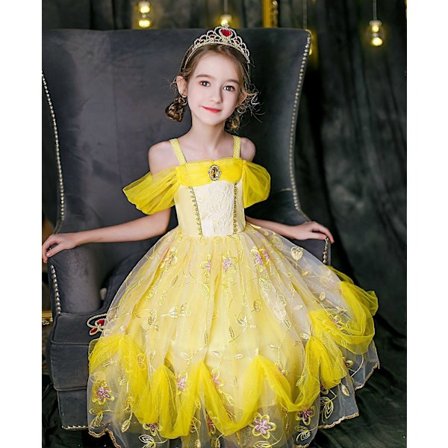 Sommer Prinsessekjoler For Jenter Belle Kjole