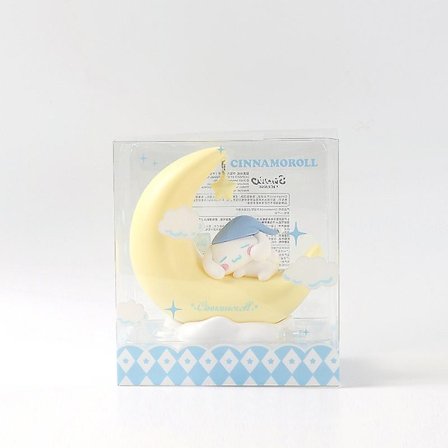 Kawaii Sanrio Bordlampe Kuromi Cinnamoroll Anime Serie Led Lysende Borddekorasjon Kreativ Søt Halvmånelampe Bursdagsgave - Perfekt