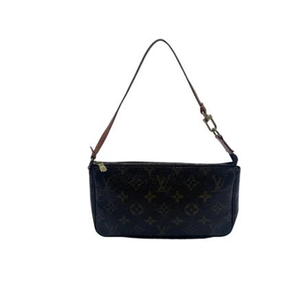 Louis Vuitton Vintage, Pre-owned Coated canvas louis-vuitton-bags Bruin, Dames, Maat:ONE Size,leather