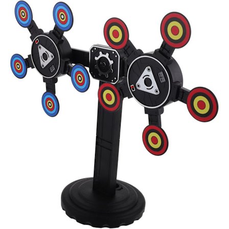 Elektroniskt Självåterställande Skjutmål - Svängande Rörlig Design för Familjeskjutspel & Interaktivt Kul