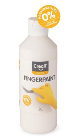 CREALL Fingerfärg 250ml vit - Lyreco - Skola och förskola - Målarfärg och tillbehör - Fingerfärg