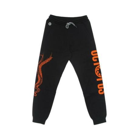 Octopus, logo sweatpant Zwart, Heren, Maat:L