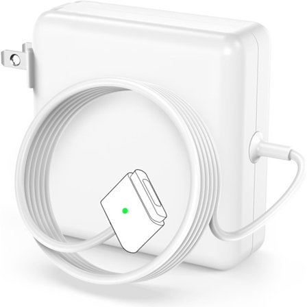 45W oplader til MacBook Pro, 45W Magnetic2 T-Tip strømadapter oplader erstatning til Mac Pro/Air 11/13 tommer (mellem 2012-2017 PA-45W