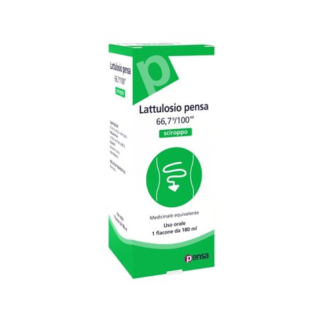 Lattulosio Pensa Pharma Sciroppo 180ml 66,7g/100ml Flacone