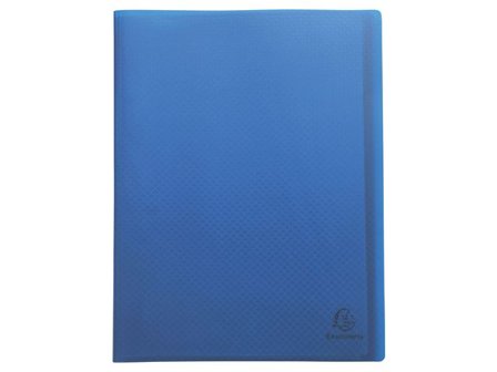 EXACOMPTA Demobok recycled 20 fickor blå - Lyreco - Kontorsmaterial - Pärmar och register - Demopärmar och demoböcker