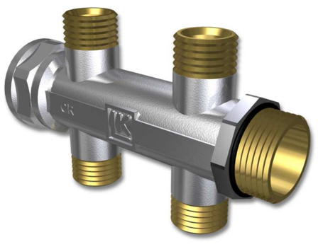 LK Systems 1870785 Fördelare 4 avgreningar, Installation