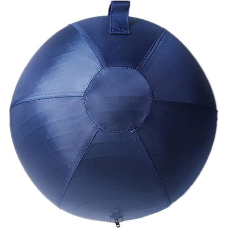 Yoga Boldbetræk, Oxford Stof Træningsboldbetræk Med Håndtag Til Hjem Og Fitnesscenter, Anti-Rids Mørkeblå 1 stk. blå