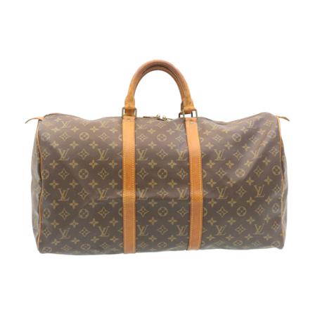 Louis Vuitton Vintage, Pre-owned Keepall 50 Bruin, Dames, Maat:ONE Size