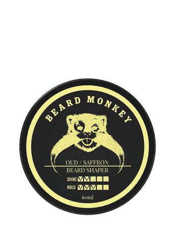 Beard Monkey Beard Shaper Oud/Saffron - Nude - 60 ml