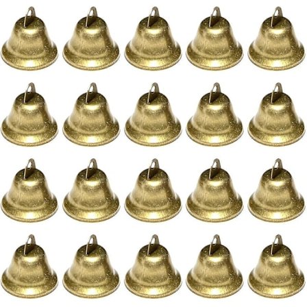 Små klokker, 20 stykker vintage små klokker for dekorasjoner