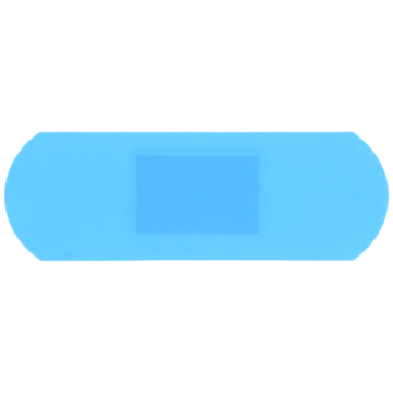 Plaster Detektbare Blå 7x2cm