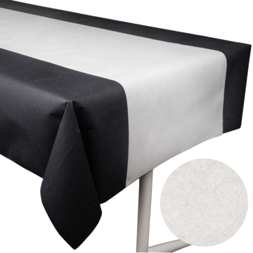 BORDLØPER PREM.HVIT 0,4X24M