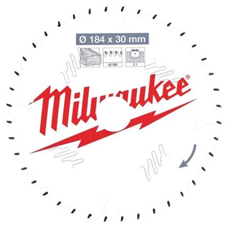Milwaukee CSB P W Sagklinge 184x2,1x30 mm, 40T, Maskintilbehør & forbruk