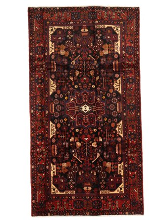 Handknuten Orientalisk Nahavand Matta 171X322