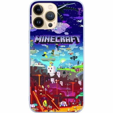 Apple Iphone 14 Pro Max Premium Skal Minecraft