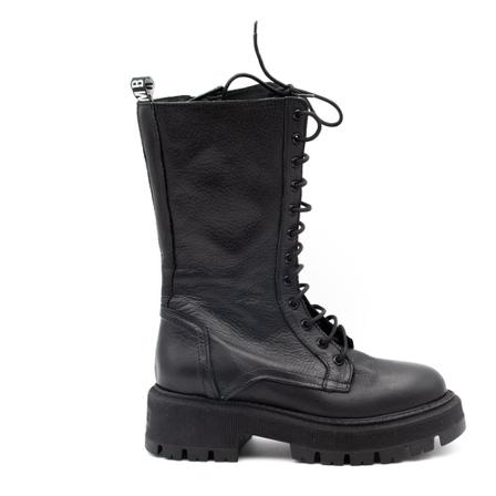 Bikkembergs, Lace-up Boots Zwart, Dames, Maat:38 EU