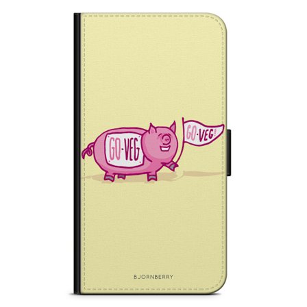 Bjornberry Plånboksfodral iPhone 13 Mini - Rosa Gris