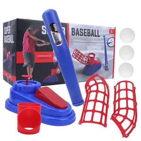 Baseball Pitching Launcher Træningsbat Legetøj til Børn 777-609