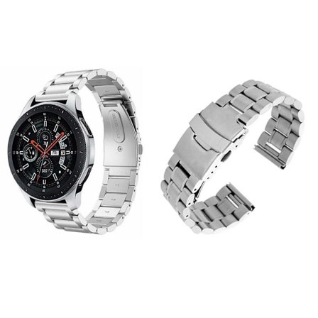 Stilrent Klockarmband i Rostfritt Stål