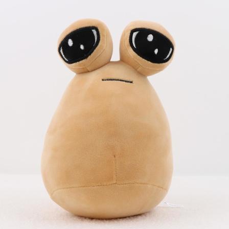 22 cm My Pet Alien Pou Plys Legetøj Furdiburb Følelse Alien Plys Plys udstoppede Dyr Pou Dukke Børn Favor Hot Game Plys fødselsdagsgaver Photo Color