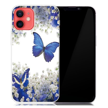 Deco iPhone 13 Mini skal - Blå Fjärilar