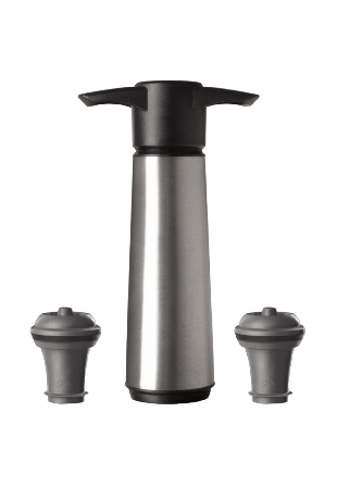 Vacu Vin Wine Saver SS Vacuvin Köksredskap Svart 3 pack 12,8x3,6x7cm