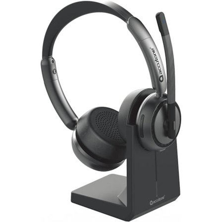 Accutone Sonar 85 Bluetooth Wireless Headset with mic Bluetooth Headset with Active Noise Cancelling