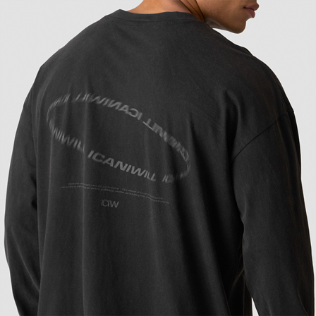 ICANIWILL Grit Langermet Genser Svart