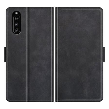 Sony Xperia 10 Iii - Fodral Med Magnetisk Stängning - Svart Svart