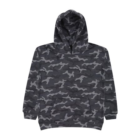 Awdis Barn/Barn Camo Hoodie 5-6 År Svart Camo