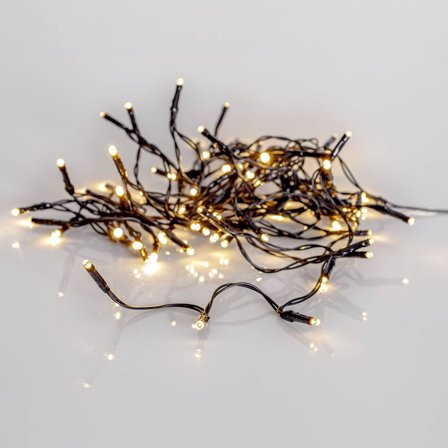 Star Trading - Lysslynge for utebruk Shiny Warm White 594-68 Svart