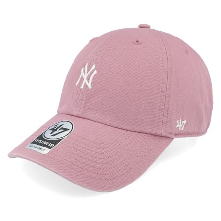47 Brand - MLB Rosa unconstructed Cap - New York Yankees Base Runner Clean Up Mauve Dat Cap / Unstructured @ Hatstore