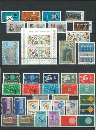 Tyrkiet 1958-1992 - EUROPA CEPT - Postfrisk