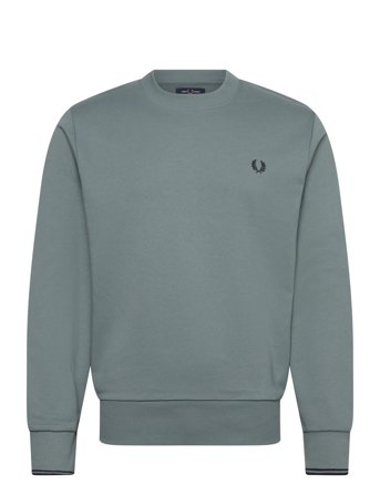 Fred Perry Crew Neck Sweatshirt - Blue - S