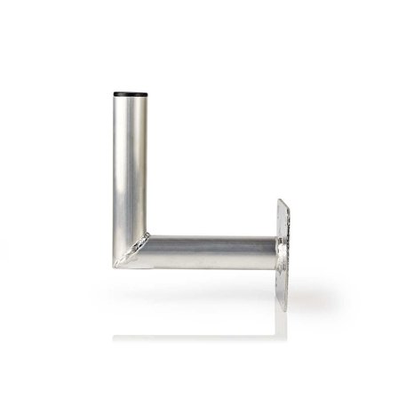 Satellite väggfäste | Avstånd till vägg: 250 mm | Diameterklämma: 50 mm | Maximal diskstorlek: 100 cm | Aluminium | Silver