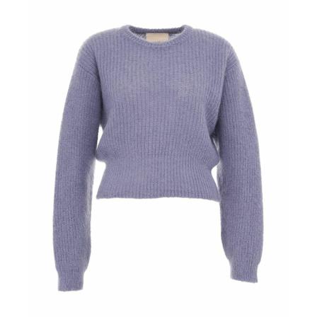 Aniye By Round-neck Strik Lilla, Dame Striktrøjer, Størrelse: S