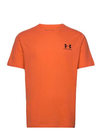 Ua M Sportstyle Lc Ss T-shirts Short-sleeved Oransje Under Armour*Betinget Tilbud