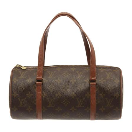 Louis Vuitton Vintage Pre-owned Louis Vuitton Brown Monogram Canvas Papillon 30 Tas , Bruin , Dames , Maat: ONE Size Vintage Tassen