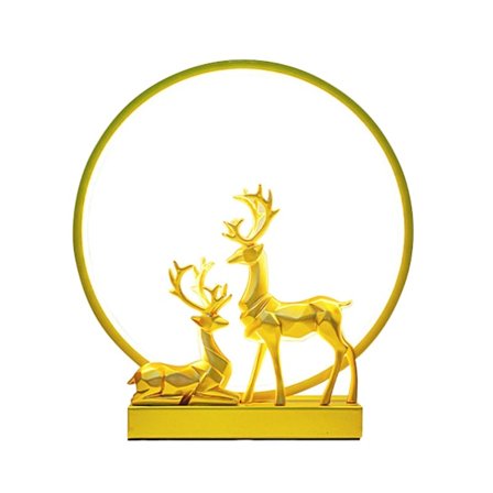 Lilla hjort bordslampa(B)