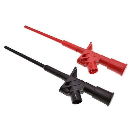Joustava suurjännitekoetin - 2 kpl Eristetty joustava suurjännitekoetin Ammattimainen nopea testikoukku (4 mm)