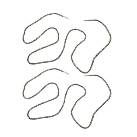 2-säikeiset strassikengännauhat, muodikkaat glitter-DIY-korvaavat pyöreät kristallikengännauhat lenkkareihin, housuihin ja vaatteisiin