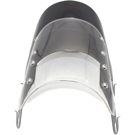 Säädettävä tuulisuoja ilmavirtaukselle moottoripyörän tuulilasi ajovalot 5-7 tuumaa Yleisvarusteet - Läpinäkyvä paneeli