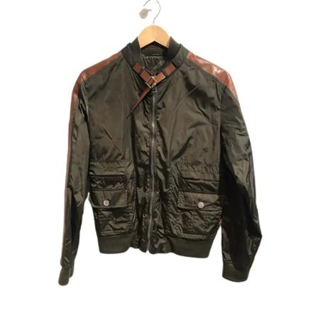 Gucci Vintage Pre-ownedFabricouterwear Grøn, Herre Vintage Jakker, Størrelse: S
