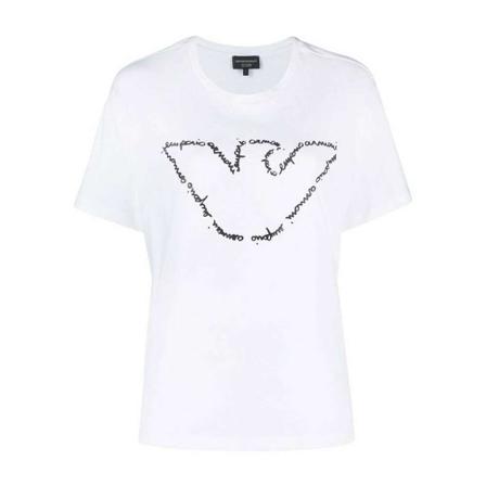 Emporio Armani T-Shirts Hvid, Dame